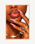 Baddie Closeup Poster